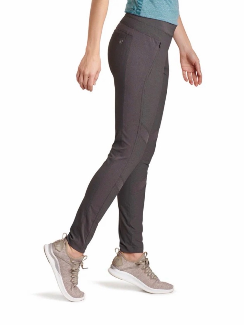 Kuhl Blue WeekendrTight Lreg HIKING PullOn PANTS #6324 EUC